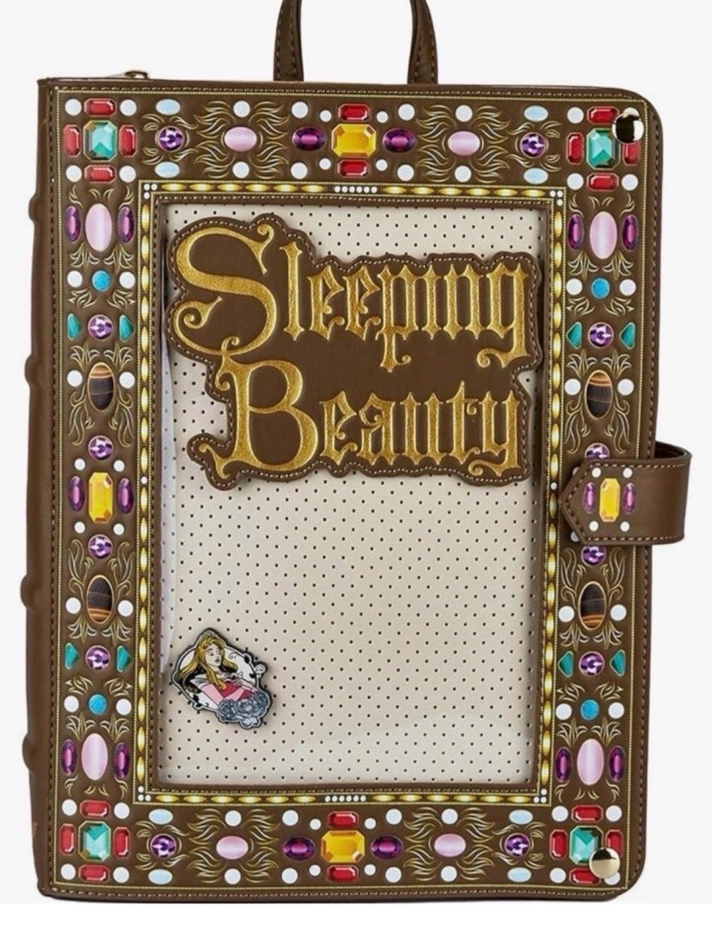 Loungefly Sleeping Beauty Pin Collector Backpack